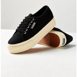 Superga 2790 Linea Platform Sneaker Size 7.5